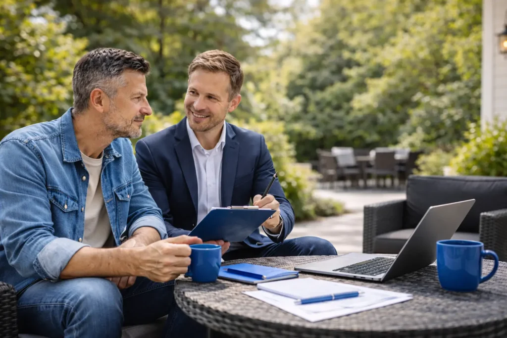 Ilustrační fotografie k článku o tom, jak prodat nemovitost za nejlepší cenu. Článek vysvětluje, jak nastavit cenu, připravit nemovitost a pracovat se zájemci.